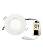 Downlight LED 3w blanco cálido 3000k redondo empotrar blanco