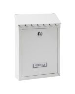 Arregui civic e5721-c buzón exterior de acero, buzón de pared pequeño