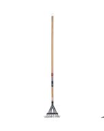 Escoba para rocalla - acero - mango haya 130 cm