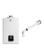 Calentador de gas estanco balnevia basnox sannover 12 l/min, de gas natural