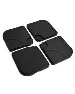 Base de sombrilla 50x50x7.5 cm hdpe Outsunny