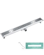 Desagüe de acero inoxidable - 80 cm