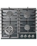 Placa de cocción a gas - kaiser - kcg 6383 - 60 cm - 4 quemadores - wok 3,8