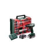 Taladro atornillador 18v - 74 pzs - 2ah