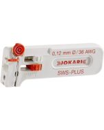 Pelacables de precisión jokari sws-plus 012 para cables awg 36 y 0,12 mm de