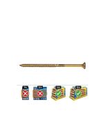 Caja 100 unidades tornillo madera avellanado pz r/parc din/ref vlox p ø6