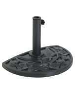 Base de sombrilla 50x32x32 cm hdpe y cemento Outsunny