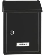 Arregui smart e5724 buzón exterior de acero, con boca trasera recogecartas