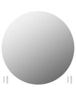 vidaXL espejo de pared redondo vidrio 70 cm