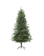 Árbol de navidad ø90x180 cm pe PVC y metal color verde Homcom