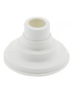 Embellecedor cubre tubería para radiador coda blanco