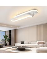 Nettlife lámpara de techo LED blanca  60x13