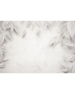 Papel pintado pared hojas 400x280 fotomurales dormitorio tnt