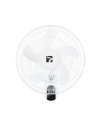 Ventilador de Pared 16" 40cm 45W 3 velocidades con mando Blanco Raydan Home
