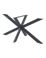 Estructura de mesa de acero de 98 x 58
