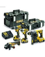 Pack electroportátil - 4 herramientas brushless - 18v - 5ah - 125mm