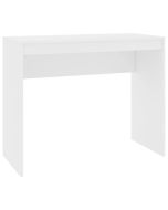 vidaXL escritorio de madera contrachapada blanco 90x40x72 cm