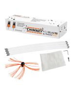 Deshollinador cepillo nylon cepillo 11m kit flexibles 11 varillas