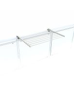 Tendedero resistente int/ext, 62 cm, foxydry duo, blanco