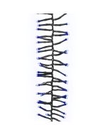 vidaXL tira de luces de racimo con 2000 LED PVC azul