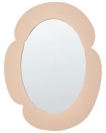 Espejo de pared alvena 60 cm 80 cm beige