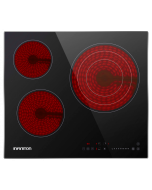Placa vitrocerámica infiniton  vitro-a3f -9 niveles,3 zonas,táctil, 60cm