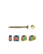 Caja 200 unidades tornillo madera avellanado pz r/parc din/ref vlox p ø6