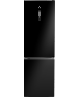Alpha frigorífico combi pegasus elite-185, 185x60cm, negro brillo, no frost