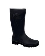 Bota  pvc caña alta negra talla 39