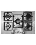 Placa de cocción a gas - gurari - fq755vtgc - 75 cm - 4,0 kw wok - inox