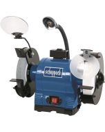 Amoladora de banco - scheppach - bg200al - motor de inducción 550 w - muela