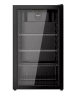 Infiniton vitrina frigorifica fts-90l85neg, 90 l, 83 cm, 3 baldas, negro, e