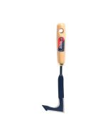 Cuchillo deshierbe afilado - mango madera - acero