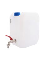 Jerrican bidón de agua 30 l con grifo - almacenamiento seguro y transporte