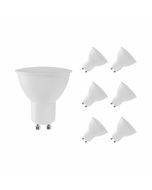 Pack 6 bombillas LED gu10 spotlight 6w equi.50w 540lm 6000k raydan home