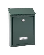 Arregui civic e5723-c buzón exterior de acero, buzón de pared pequeño