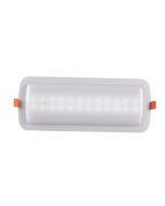 Luminaria de emergencia LED 3w smd2835 para empotrar