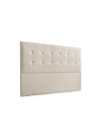 Cabecero tapizado atenea acualine 160x120x8 cm - moonia