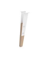 Pata de mesa rei 7-905.400.17p | 110x110x400 mm | crudo - blanco poro
