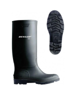 Bota PVC dunlop negra 380pp t-42