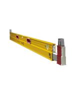 Nivel telescópico - marca - 106t 183-315cm - 3 burbujas - aluminio - medici