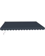 Toldo de aluminio <<ombra 4>> - 395 x 300 cm - gris