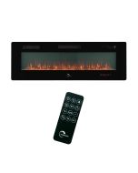 Chimenea eléctrica de pared decorativa Valtaia Plat Sannover 2000W / 152cm