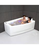Bañera hidromasaje   sangha duo wave droite  170 x120 x63   cm, spalina