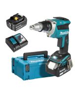 Atornilladora para yeso 18v - 2x5ah + cargador - 251x79x259 mm