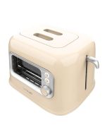 Cecotec tostador vertical tostadora vertical retrovision beige
