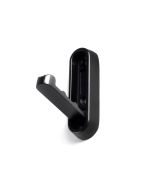 Colgador de pared rei 7-c8726.18 | 23x72x12 mm | negro mate