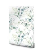 Papel Pintado Para El Dormitorio Hojas De Eucalipto 53cm x 10m
