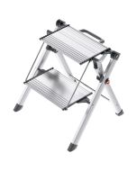 Hailo escalera con 2 peldaños mini comfort 45 cm aluminio 4310-100