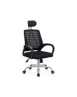Silla de oficina ergonómica "sébastien" de altura regulable con reposacabez